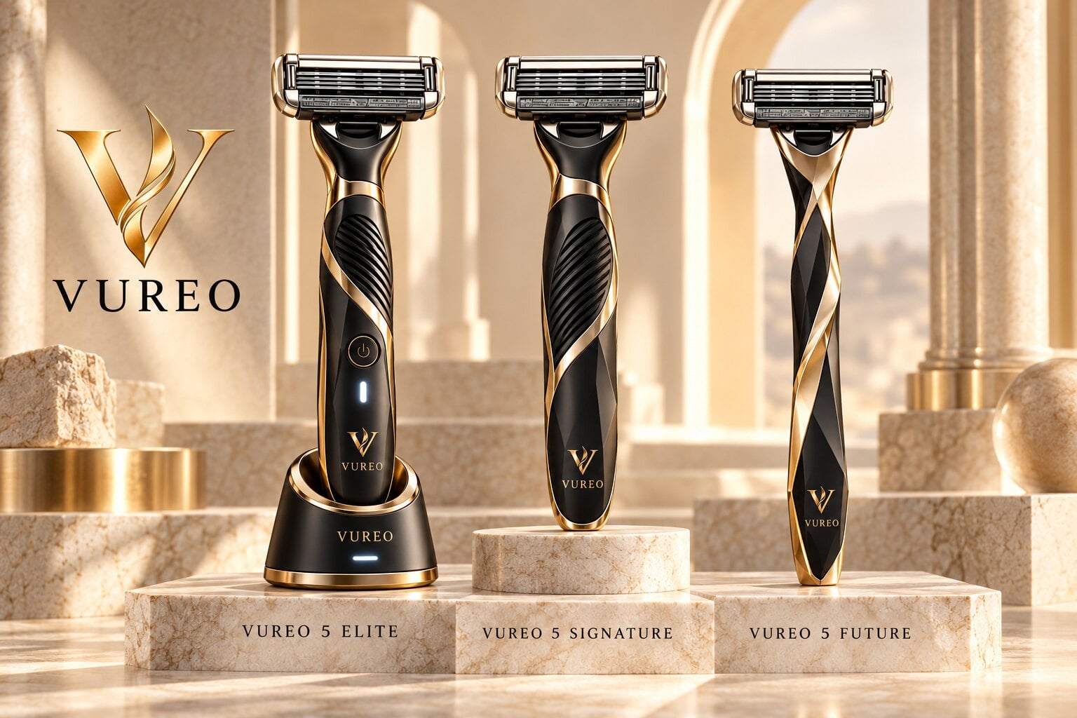 VUREO SHAVE · Ónix